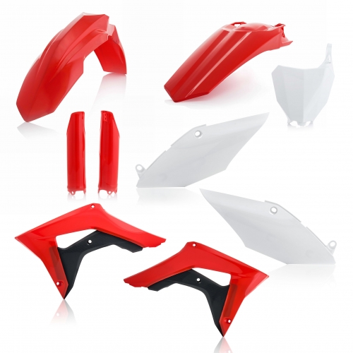 KIT PLÁSTICOS COMPLETO ACERBIS HONDA CR-F 250 2018 COR ORIGINAL